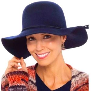 Brynne Floppy Wool Boho Hat